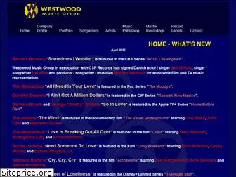 westwoodmusicgroup.com