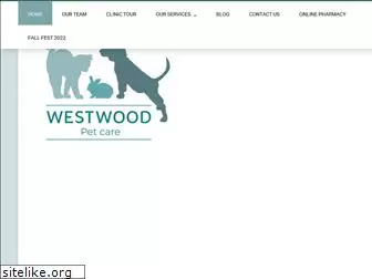 westwoodpetcare.com