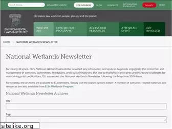 wetlandsnewsletter.org