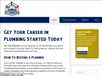 wetrainplumbers.com