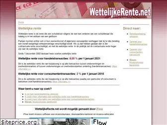 wettelijkerente.net