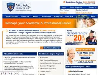 wevacuniversity.com