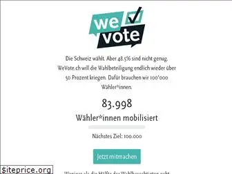 wevote.ch
