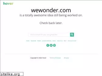 wewonder.com