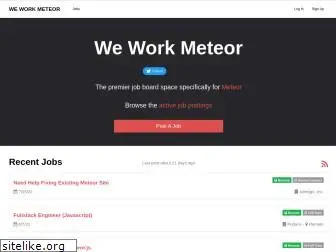 weworkmeteor.com