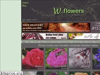 wflowersottawa.com