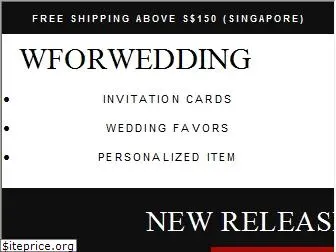 wforwedding.com