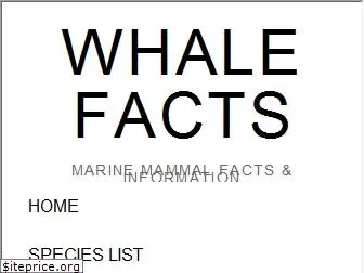 whalefacts.org