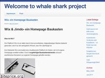 whalesharkproject.org