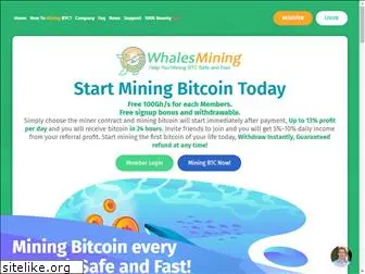 whalesmining.com