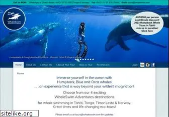 whaleswim.com