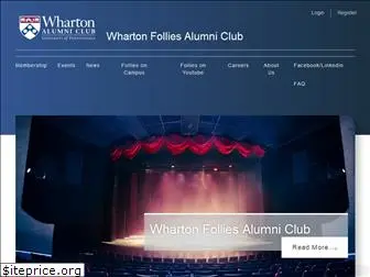 whartonfolliesclub.com