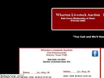 whartonlivestock.com