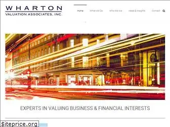 whartonvaluation.com