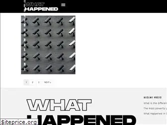 what-happened.org