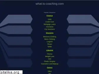 what-is-coaching.com