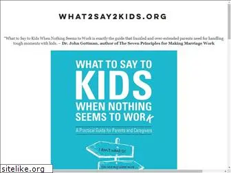 what2say2kids.org