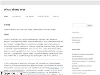 whataboutyves.com
