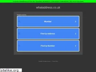 whataddress.co.uk