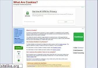 whatarecookies.com