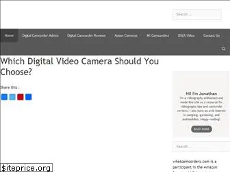 whatcamcorders.com