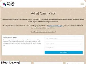 whatcanimix.com