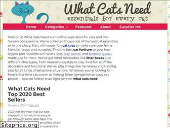 whatcatsneed.com