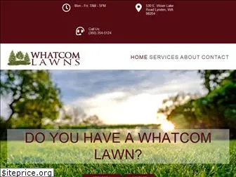 whatcomlawns.com