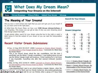 whatdoesmydreammean.net