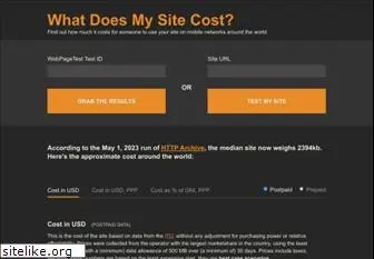 whatdoesmysitecost.com