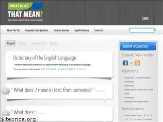 whatdoesthatmean.com