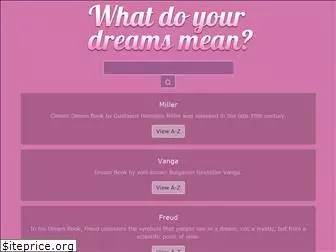 whatdreamsmeans.com