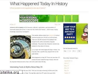 www.whathappenedtodayinhistory.org