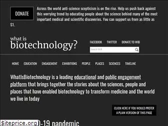 whatisbiotechnology.org
