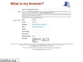 whatismybrowser.info