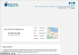 ipchicken.com - IP Chicken - What is my IP address? Free public IP lookup.  - DomainsData