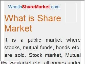 whatissharemarket.com