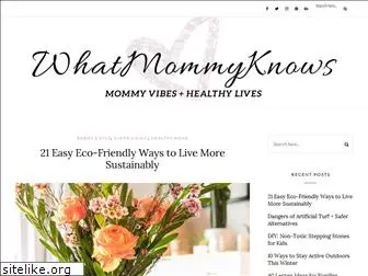 whatmommyknows.com
