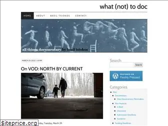 whatnottodoc.com