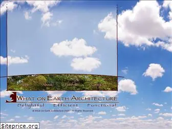 whatoneartharchitecture.com