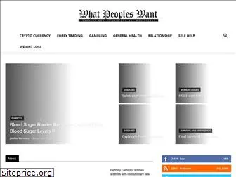 whatpeopleswant.com