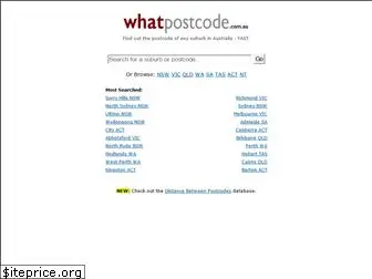 whatpostcode.com.au