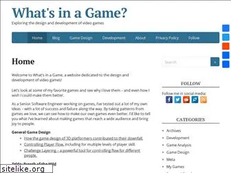 whats-in-a-game.com