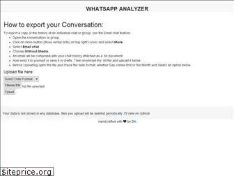 whatsapp-analyzer.herokuapp.com