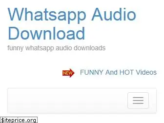 whatsappaudio.net