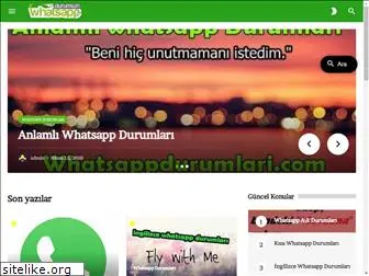 whatsappdurumlari.com