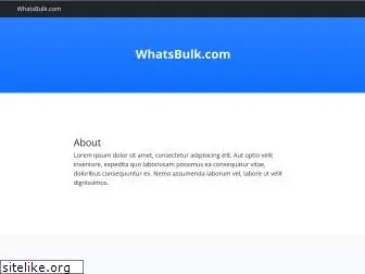 whatsbulk.com