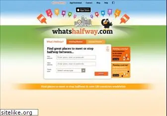 whatshalfway.com