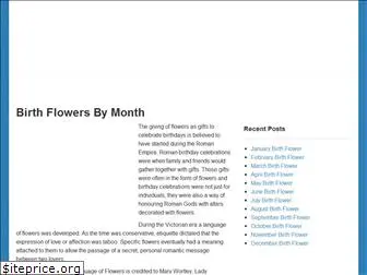 whatsmybirthflower.com