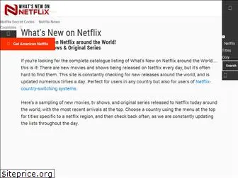 whatsnewonnetflix.com